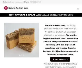 Naturalturkishsoap.com(Natural Turkish Soap) Screenshot