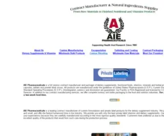 Naturalvigor.com(AIE Pharmaceuticals) Screenshot