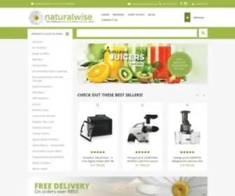 Naturalwise.co.za(Leading Sustainable online wellness store) Screenshot