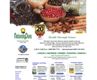 Naturalypure.com(Natural Remedies and Herbal Remedies) Screenshot
