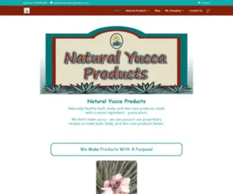 Naturalyuccaproducts.com(Natural Yucca Products) Screenshot