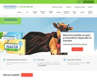 Naturamedica.si(Naturamedica) Screenshot