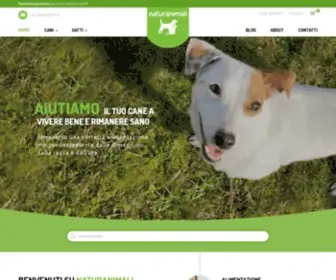 Naturanimali.it(Prodotti naturali per cani) Screenshot