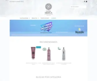 Naturasiberica.com.ar(Cosmetics of wild herbs and flowers) Screenshot