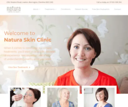 Naturaskinclinic.co.uk(Facelift & Facial Surgeon London) Screenshot