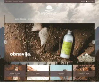 Naturavit.net(Naravna kozmetika) Screenshot