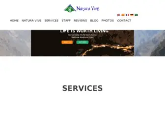 Naturavive.com(Natura Vive) Screenshot