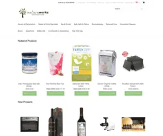 Naturaworks.com(Natural Health Store) Screenshot