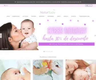 Naturbaby.cl(Tienda online de bebés) Screenshot