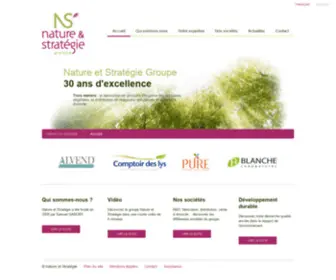 Nature-ET-Strategie.com(Nature et Stratégie) Screenshot