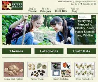 Nature-Watch.com(Nature Craft Projects & Kits For Children) Screenshot