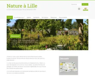 Naturealille.org(Nature à Lille) Screenshot