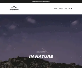 Naturebalanceco.com(Naturebalanceco) Screenshot