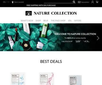 Naturecollection.com(네이처컬렉션) Screenshot