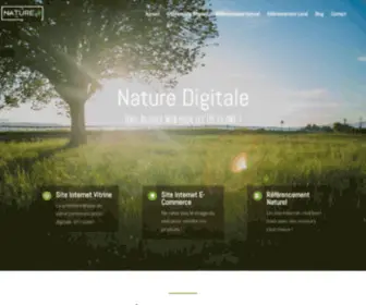 Naturedigitale.fr(Nature Digitale) Screenshot