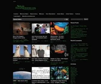 Naturedocumentaries.org(Nature Documentaries) Screenshot