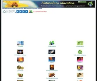 Natureduca.com(Naturaleza educativa) Screenshot
