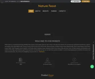 Naturefeast.co.in(Nature Feast) Screenshot