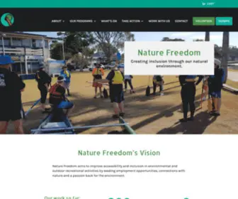 Naturefreedom.org.au(Nature Freedom) Screenshot