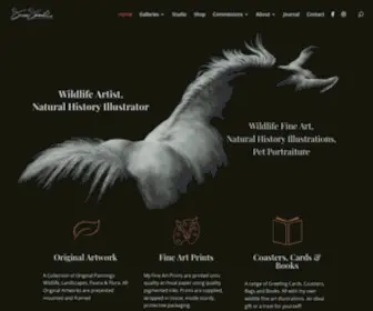Natureinart.com(Susan Shimeld) Screenshot