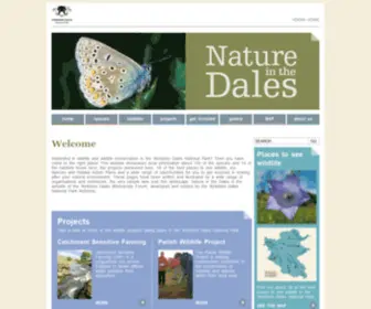 Natureinthedales.org.uk(Natureinthedales) Screenshot