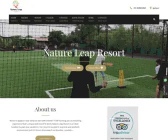 Natureleapresort.co.in(Nature Leap Resort) Screenshot