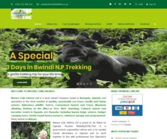 Naturelinksafaris.co.ug(Uganda Gorilla Trekking) Screenshot