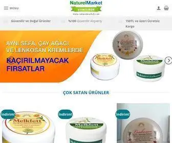 Naturelmarket.com(Güvenilir Doğal Ürün Marketi) Screenshot