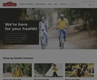 Naturemade.com(Jump start healthy habits with Nature Made®) Screenshot
