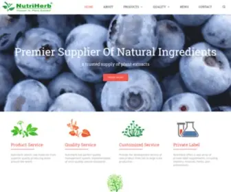 Naturemfg.com(Plant Extract) Screenshot