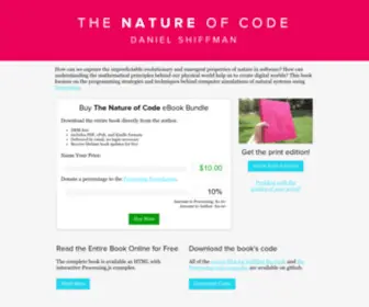 Natureofcode.com(Nature of Code) Screenshot