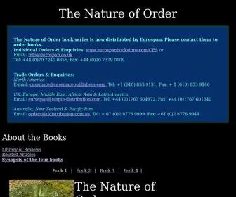 Natureoforder.com(NATURE OF ORDER) Screenshot