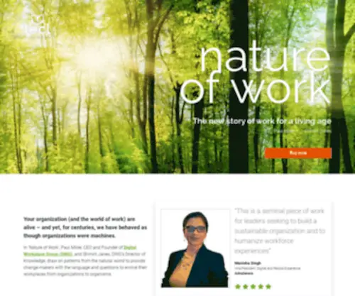 Natureofwork.com(Nature of Work) Screenshot