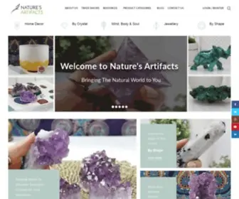 Natures-Artifacts.com(Nature's Artifacts) Screenshot