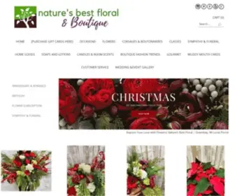 Naturesbestfloralgb.com(  Green Bay) Screenshot