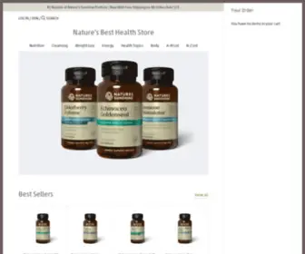 NaturesbesthealthStore.com(Nature's Best Health Store) Screenshot