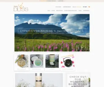 Naturesblissshop.com(Natural Beauty Products) Screenshot