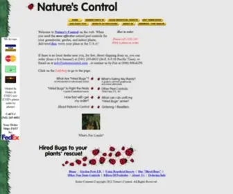 Naturescontrol.com(Nature's Control) Screenshot