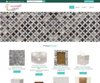 Naturescraft.co.in(Handicraft Items manufacturers) Screenshot