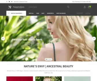 Naturesenvy.us(Nature's Envy) Screenshot