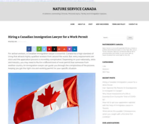 Natureserve-Canada.ca(NatureServe Canada) Screenshot