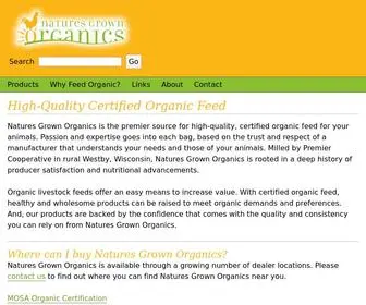 Naturesgrownorganics.com(Nature’s) Screenshot