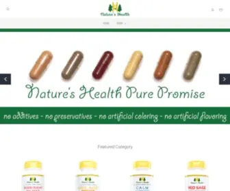 Natureshealth.com(Nature’s Health) Screenshot