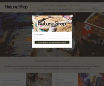 Natureshop.com.au(Nature Shop) Screenshot