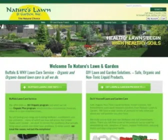 Natureslawn.com(Nature's Lawn & Garden) Screenshot