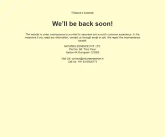 NaturesmagicWorld.com(Footer Layout with Social Media Icons) Screenshot