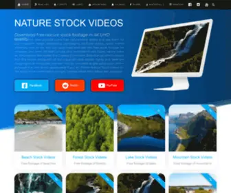 Naturestockvideos.com(Bluehost) Screenshot