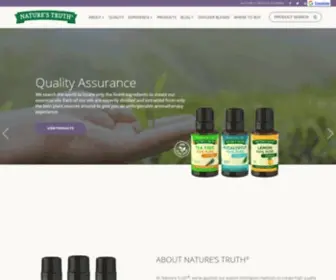 Naturestrutharoma.com(Nature’s Truth) Screenshot
