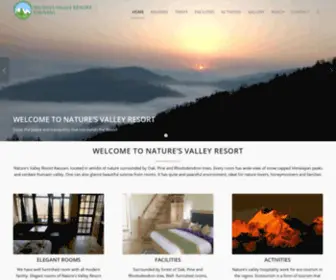 Naturesvalleykausani.com(Best hotel resort in Kausani) Screenshot