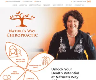 Natureswaychiropractic.com(Dawsonville Chiropractor) Screenshot